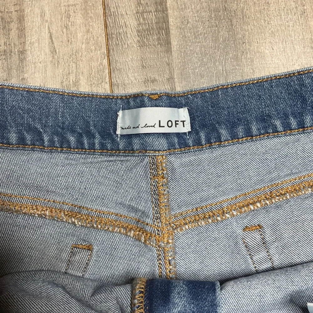 LOFT denim mid